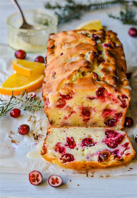 Glazed Orange Cranberry Loaf - UncomplicatedChef