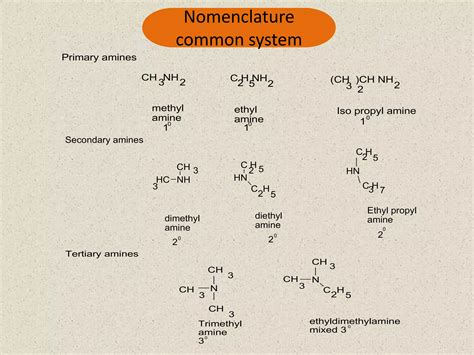 Aliphatic Amines Part I Ppt