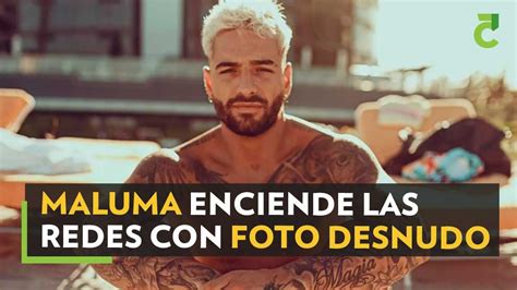 Maluma Enciende Las Redes Con Foto Sin Ropa Frente Al Espejo