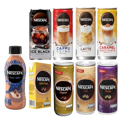 Jual Instant Saja Nescafe Aneka Kopi Siap Minum Kotak Kaleng Botol