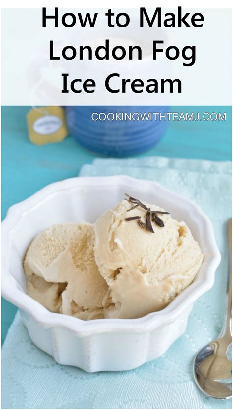 London fog ice cream – Artofit