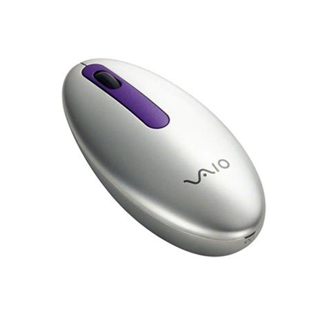 Mouse Sony VAIO Bluetooth Plata Y Morado VGP BMS21 S LA