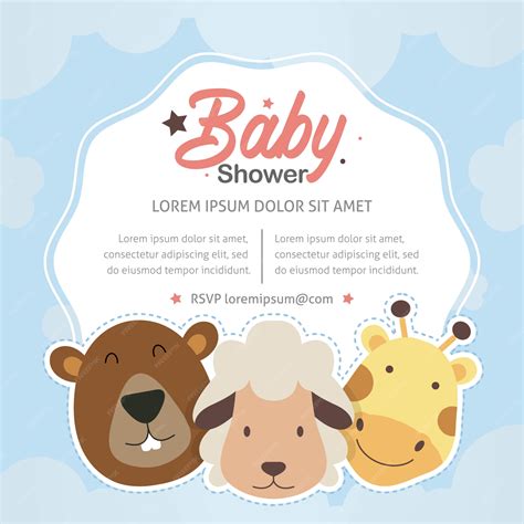 cute animal baby shower 3