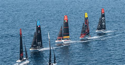 americas cup barcelona sets sail  glory