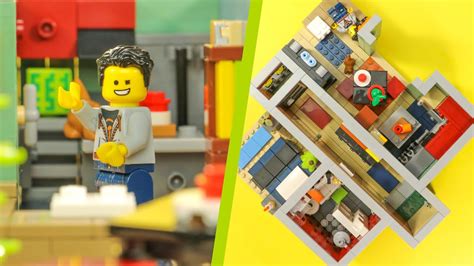 Classy Lego Apartment Moc ⎜full Walkthrough Youtube