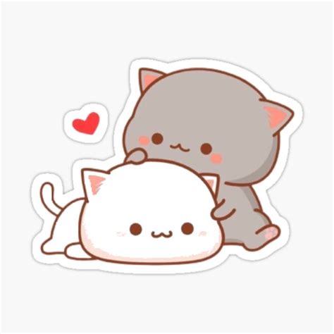 Peach And Goma Stickers Redbubble