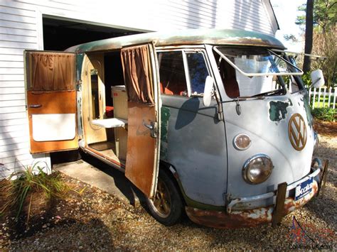 1965 VW EZ CAMPER BUS 100 ORIGINAL LOOK RARE PERFECT PROJECT 11