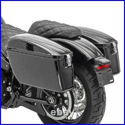 Sacoches Rigides Dl Pour Harley Softail Custom Deluxe Deuce Fat Bob