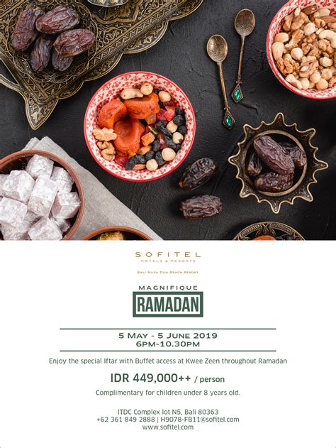 Magnifique Ramadan Dinner Honeycombers Bali