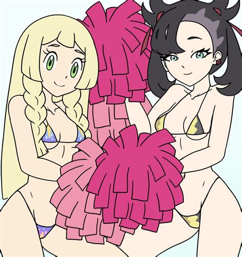 Lillie Free Sex Art Marnie Free Sex Art Twintails Pokemon Sm Pom