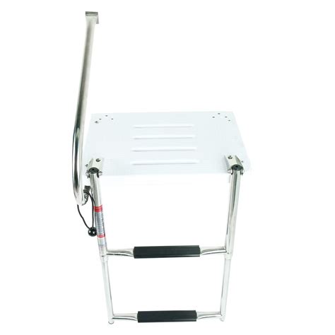 Yaemarine 2 Steps Boat Out Board Swim Ladder Under Platform Boat