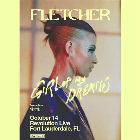 Fletcher Girl Of My Dreams Tour Revolution Live