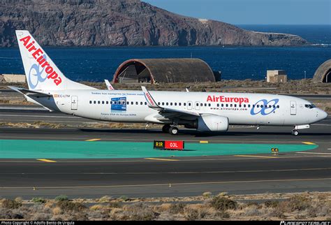 EC LTM Air Europa Boeing 737 85P WL Photo by Adolfo Bento de Urquía