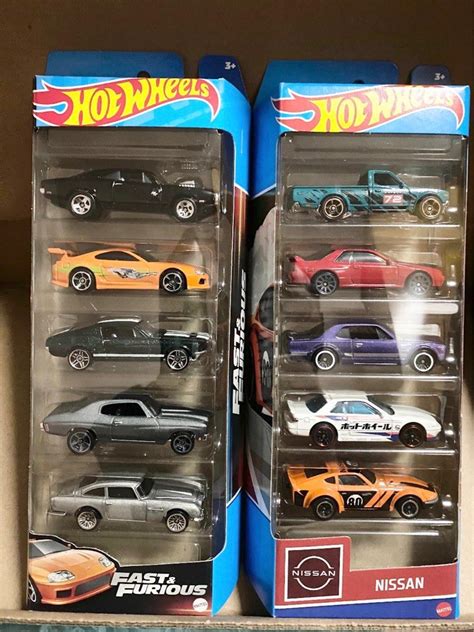 Hot Wheels Nissan Fast Furious Pack Hobbies Toys Toys Games On Carousell
