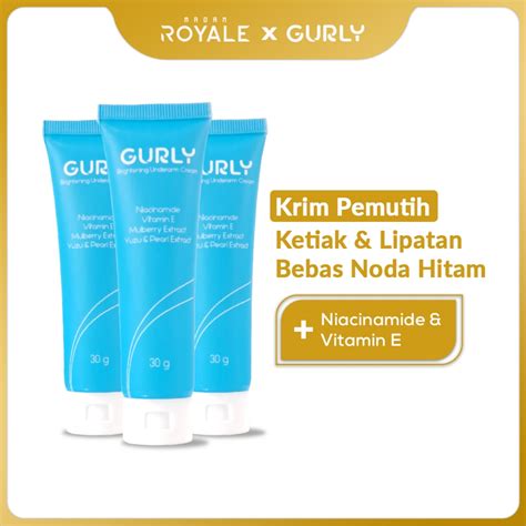 Jual Madam Royale X Gurly Brightening Underarm Cream Krim Pemutih