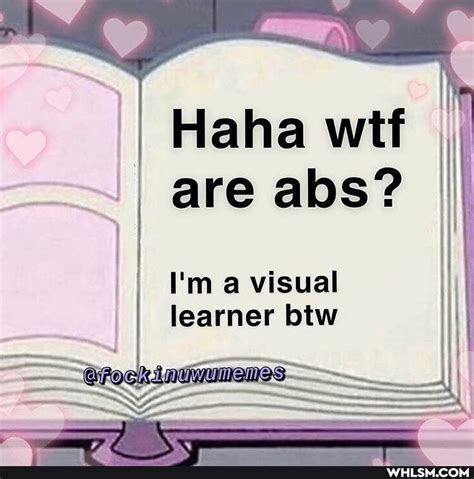 Found On Whlsm What Is Abs Snapchat Stickers Visual Learners Wholesome Memes Solving