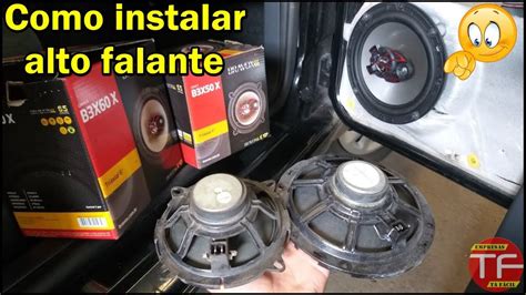 Como Instalar Alto Falante No Fiat Uno Vivace Youtube