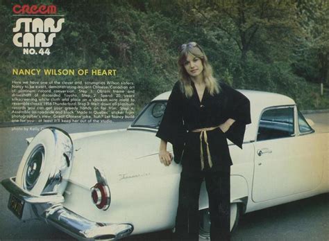 Stars Cars Nancy Wilson Creem 1978 Nancy Wilson Nancy Wilson Heart