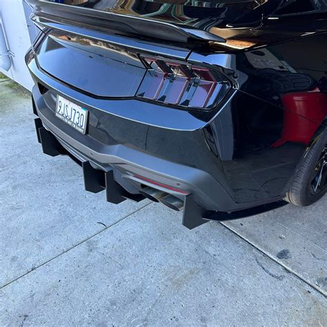 Mustang 24 25 Gt Performance Pack Stealth Diffuser Zl1 Addons