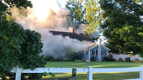 Crews Respond To ‘fully Involved House Fire In Sand Lake