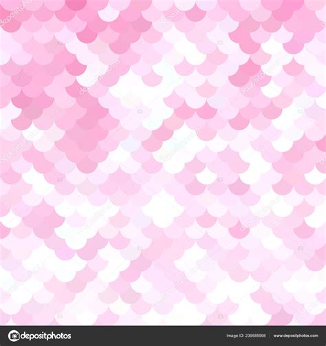 Pink Roof Tiles Pattern Creative Design Templates Stock Vector By