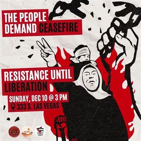 People Demand Ceasefire | PPPA