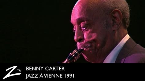 Benny Carter Take The A Train Misty Jazz à Vienne 1991 Live