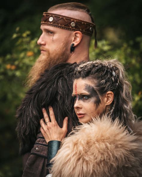 Viking Couple Franziska Bramkampde Wikinger Kostüm Paarkostüme