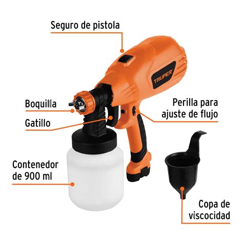 Pistola Electrica Para Pintar Truper Maquistoresas