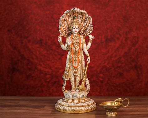 Buy Shivaji Arts Vishnu Statue Lord Vishnu Statue 125 Hindu God