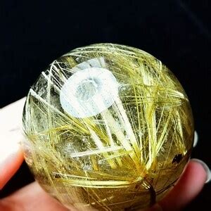 Real Tibet High Altitude Clear Gold Rutilated Titanium Crystal Etsy