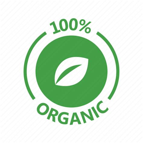 100 Organic Png Free Logo Image