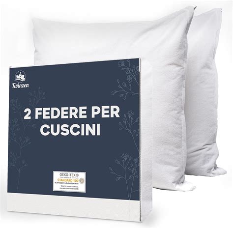 Coppia Di Federe Per Cuscini X Set Da Copricuscini Letto