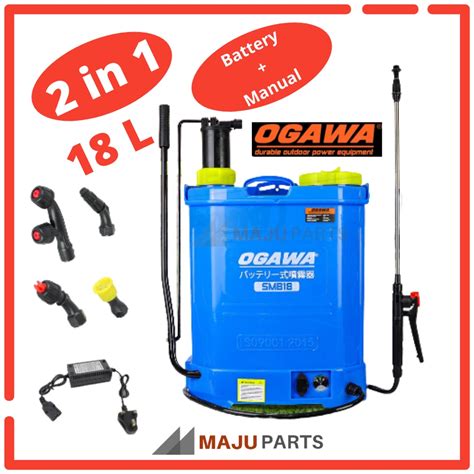 Ogawa Tanika Battery Pump Pam Racun Bateri Knapsack Sprayer Pump In