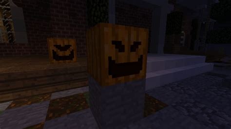 18 17 Carvable Pumpkins Mod Halloween Minecraft Mod