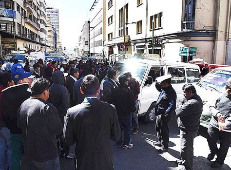 Choferes De La Paz Liman Asperezas Desde El Lunes Protestar N Con Sus