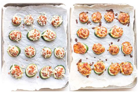 Keto Zucchini Pizza Bites Tastes Lovely