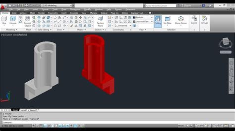 Como Cortar Un Solido En Autocad D Seccion Total Youtube