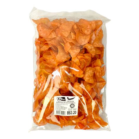 Kremas Kerepek Ubi Pedas Kering 350g Shopifull