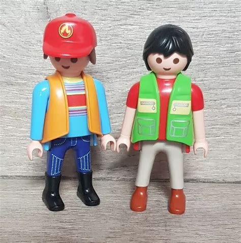 PLAYMOBIL 2X MODERNE Figuren Zum Stadtleben Citylife Abenteuer