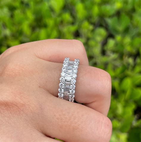 Jay Feder 18k White Gold Diamond Eternity Band Ring Jay Feder Jewelers