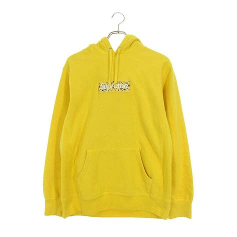 Supreme シュプリーム 19aw Bandana Box Logo Hooded Sweatshirt バンダナボックスロゴプルオーバーパーカー メンズ Mの通販 By Rinkan