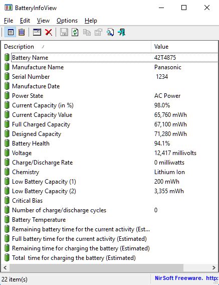 Non-genuine battery in Lenovo X230