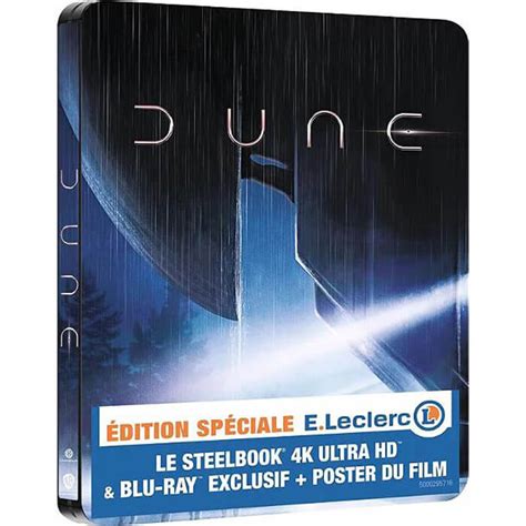 Dune Steelbook Blu Ray 4k édition Spéciale Leclerc