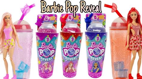 Barbie Pop Reveal 2023 Bebidas Frutales Referencia My Scene