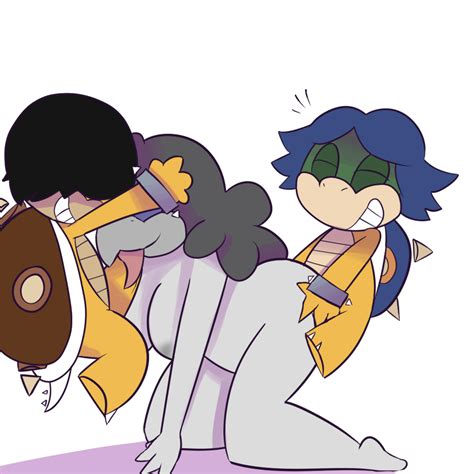 Rule 34 Fellatio Group Sex Koopalings Ludwig Von Koopa Mario Series