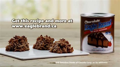 Eagle Brand® Super Easy Chocolaty Coconut Macaroons Youtube