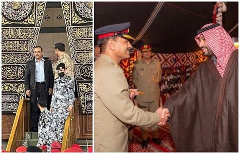 General Asim Munirs Maiden Ksa Visit Coas Performs Nafil Inside