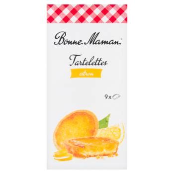 Bonne Maman Tartelettes Citron Lemon Tartlets 125g From Tuffins