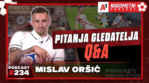 A1 Nogometni Podcast Q A 234 EURO 2024 Mislav Oršić YouTube